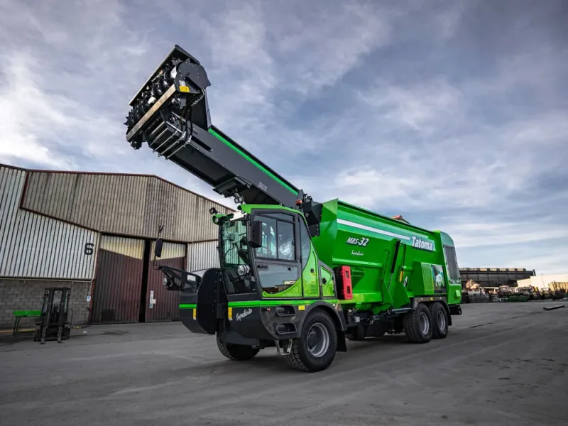 Самоходные кормораздатчики горизонтальные Tatoma серии “SUPERBMIX” MBS (30-32м³) — изображение 5
