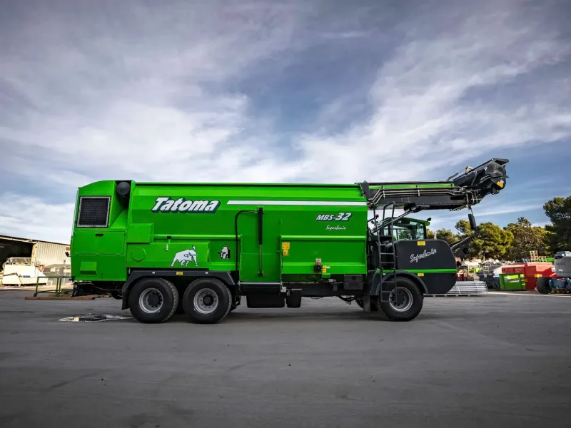 Самоходные кормораздатчики горизонтальные Tatoma серии “SUPERBMIX” MBS (30-32м³) — изображение 3
